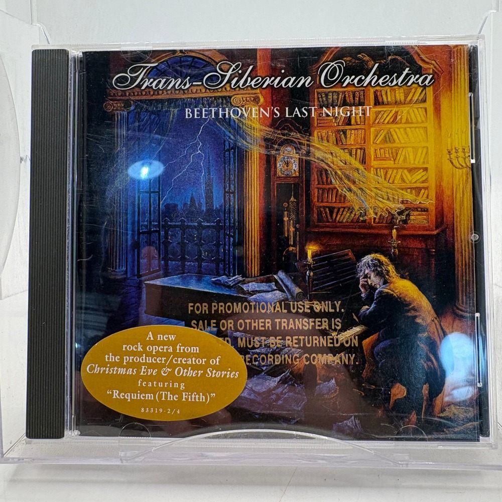 Trans-Siberian‎ Orchestra Beethoven's Last Night CD Rock Opera 2000 Atlantic